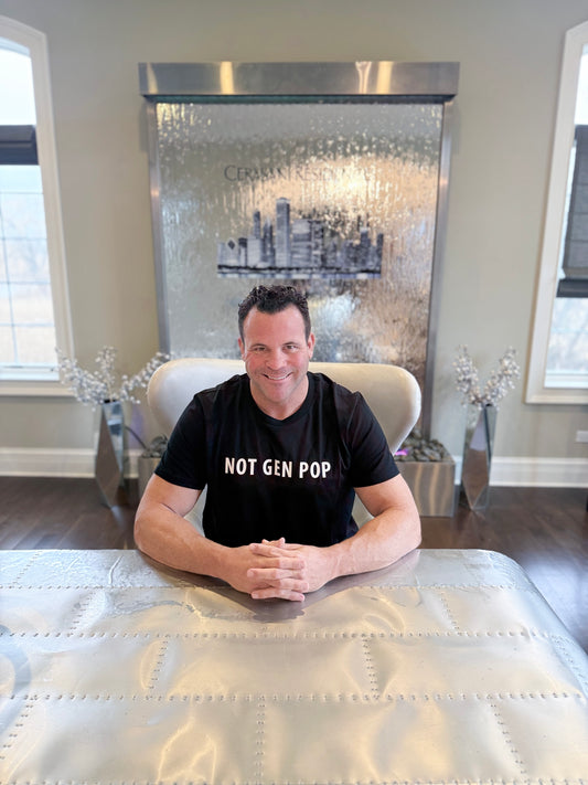 Not Gen Pop, Raised Logo, Premium Unisex Creator 2.0 T-Shirt