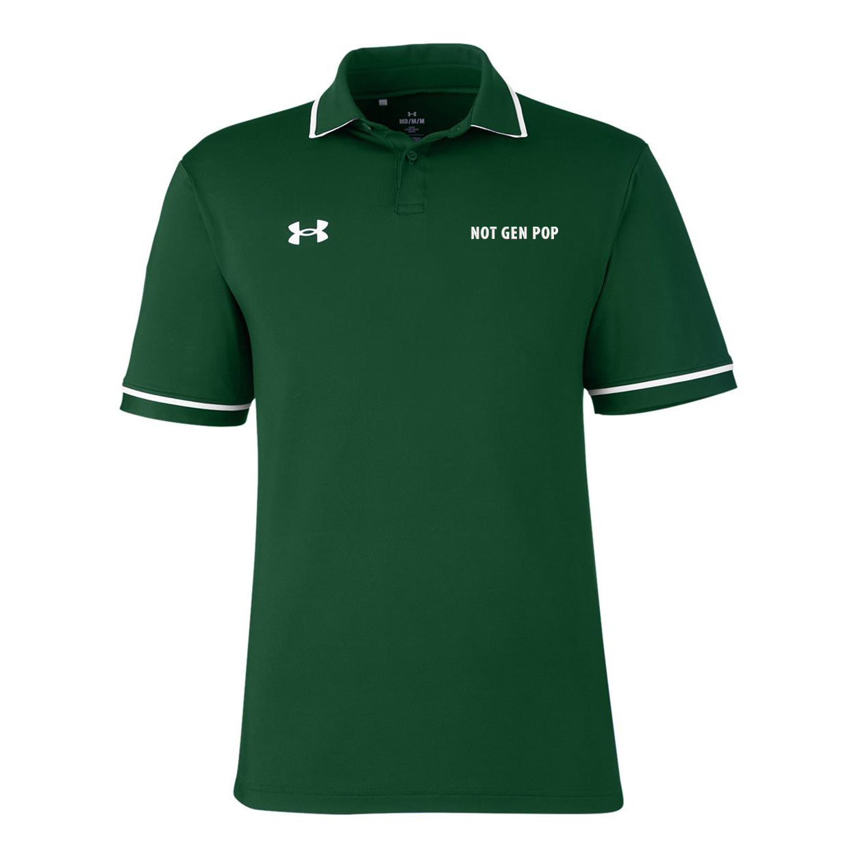 NOT GEN POP, Under Armour Men's Tipped Teams Performance Polo Shirt