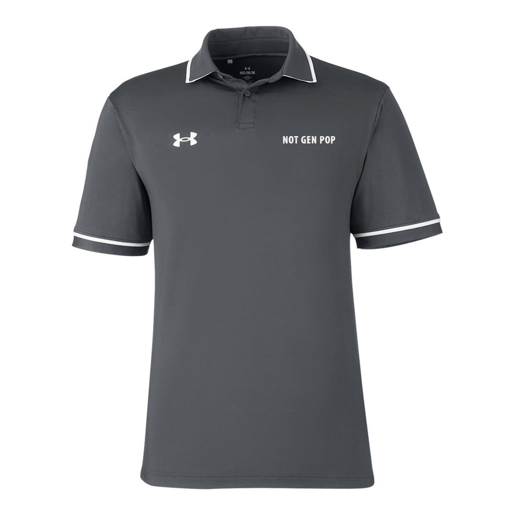 NOT GEN POP, Under Armour Men's Tipped Teams Performance Polo Shirt