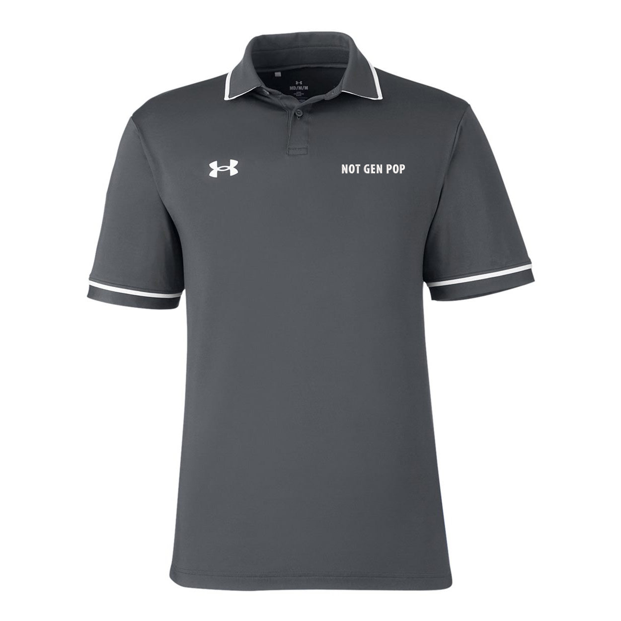 NOT GEN POP, Under Armour Men's Tipped Teams Performance Polo Shirt