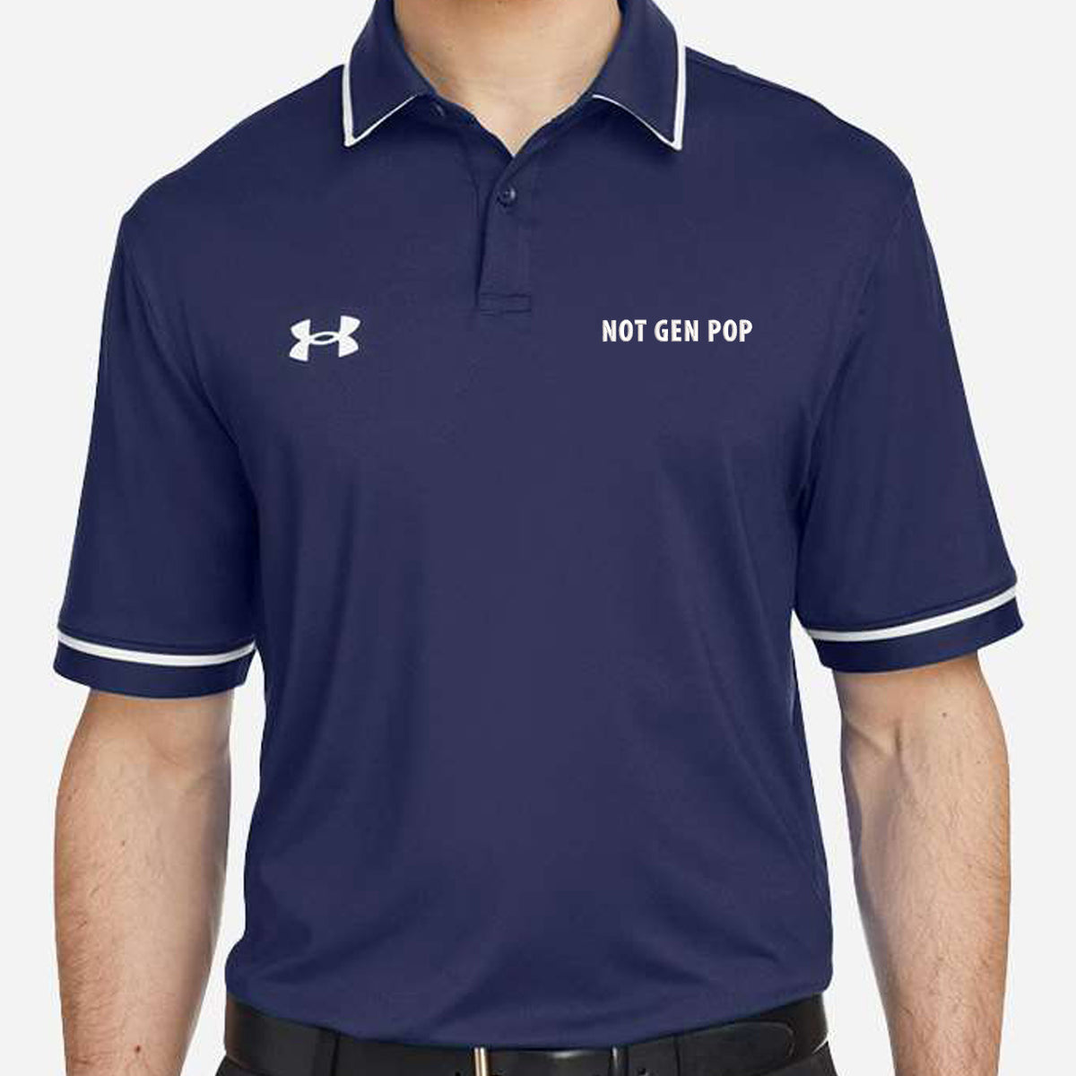 NOT GEN POP, Under Armour Men's Tipped Teams Performance Polo Shirt
