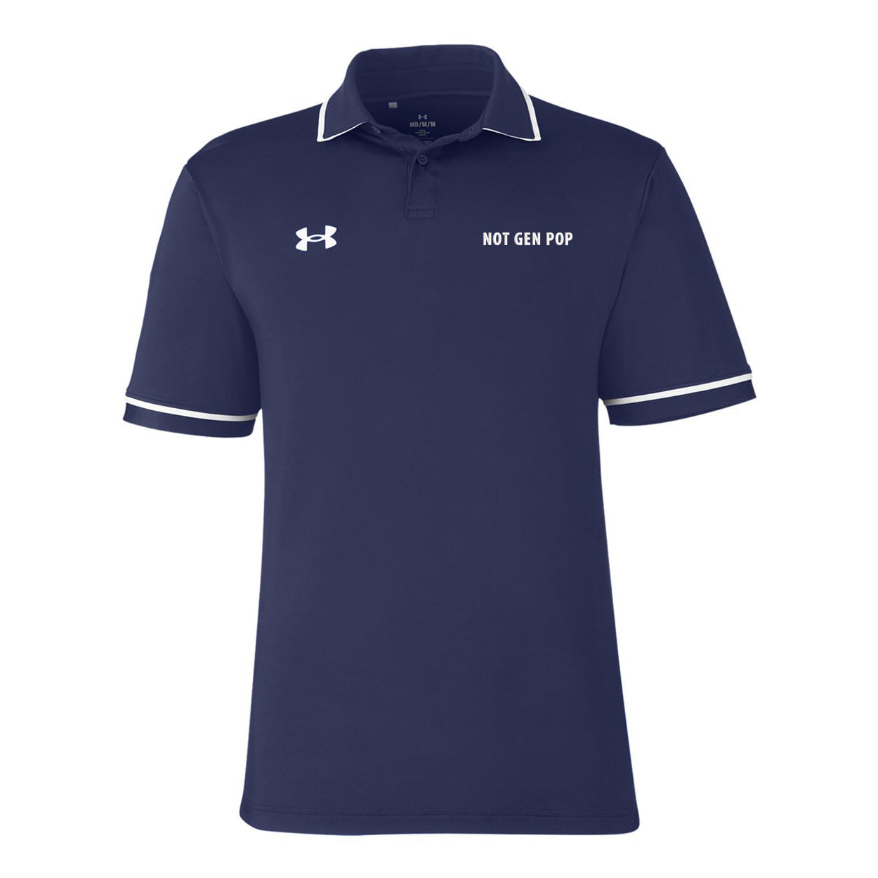 NOT GEN POP, Under Armour Men's Tipped Teams Performance Polo Shirt