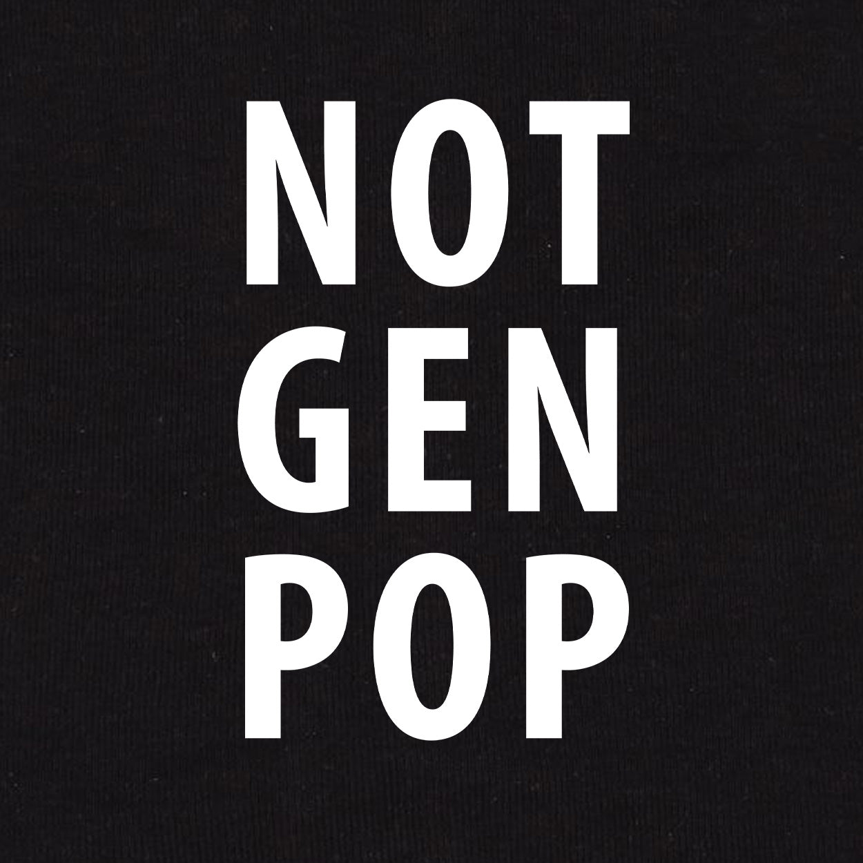 NOT GEN POP, Raised Logo, Doggie Tank Top