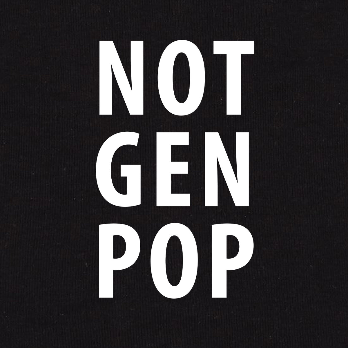 NOT GEN POP, Raised Logo, Doggie Tank Top