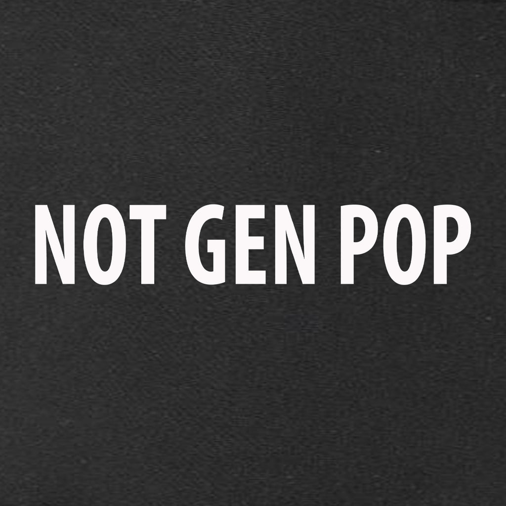 NOT GEN POP, Raised Logo, Doggie Fleece Hooded Sweatshirt