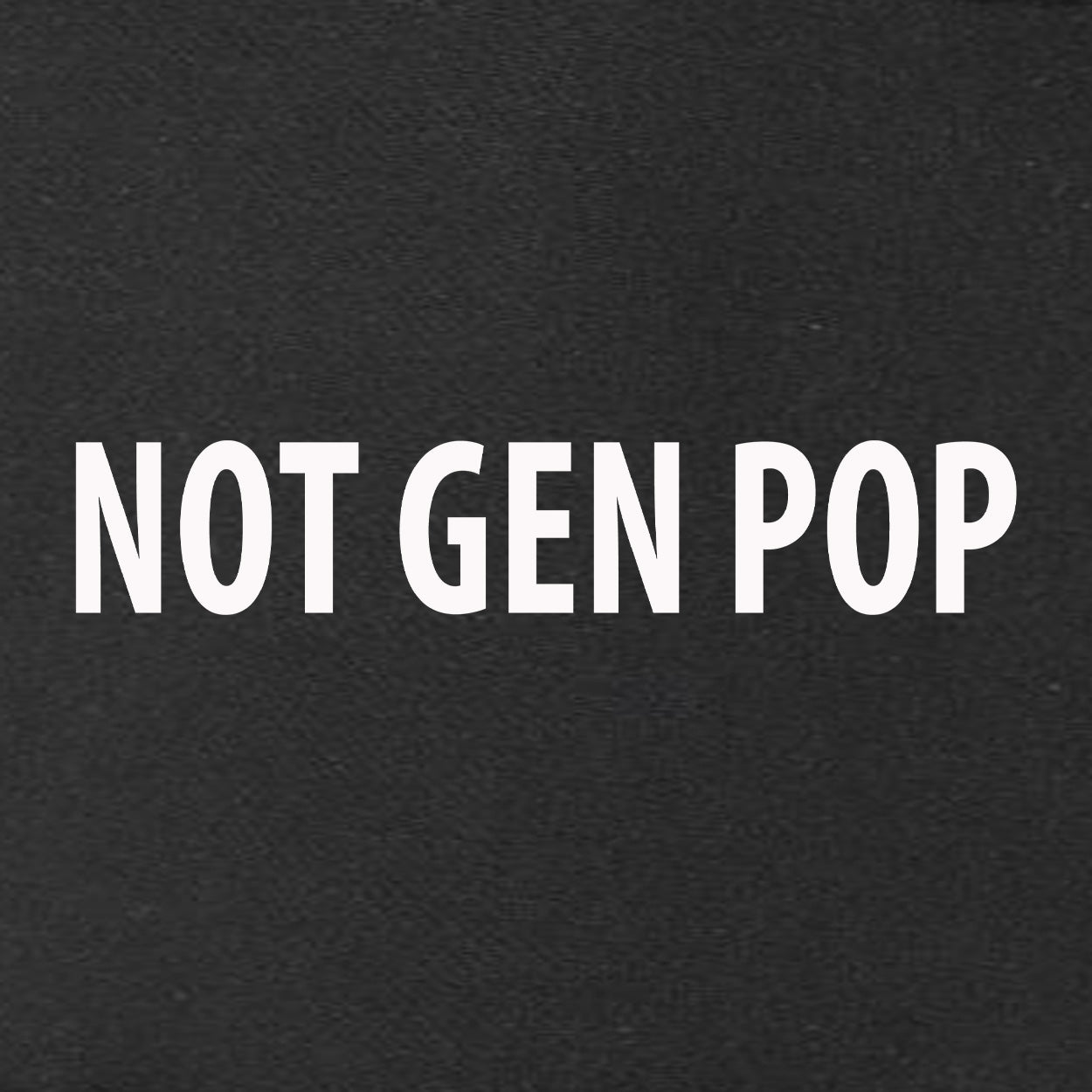 NOT GEN POP, Raised Logo, Doggie Fleece Hooded Sweatshirt