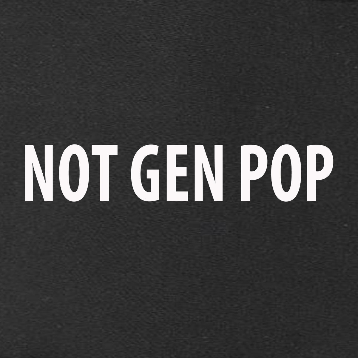 NOT GEN POP, Raised Logo, Doggie Fleece Hooded Sweatshirt