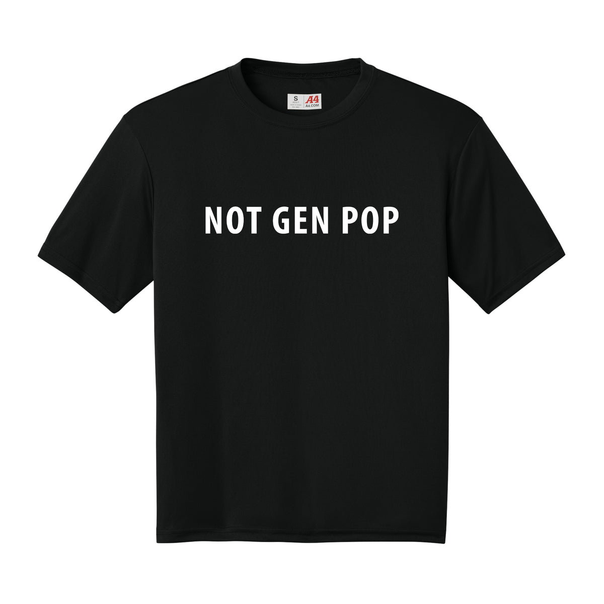 Not Gen Pop, A4 Men's Cooling Performance T-Shirt