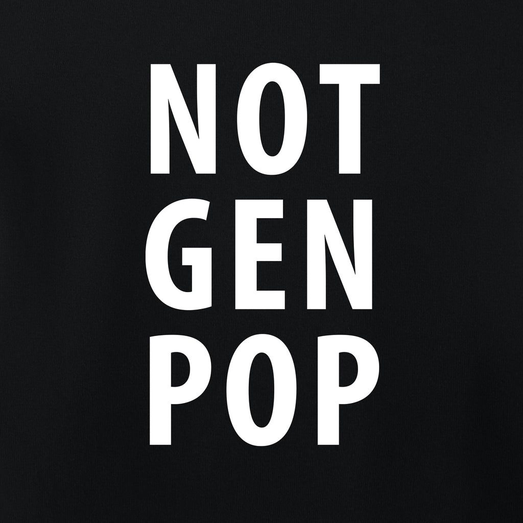 Not Gen Pop, Women’s Micro Rib Baby Tee