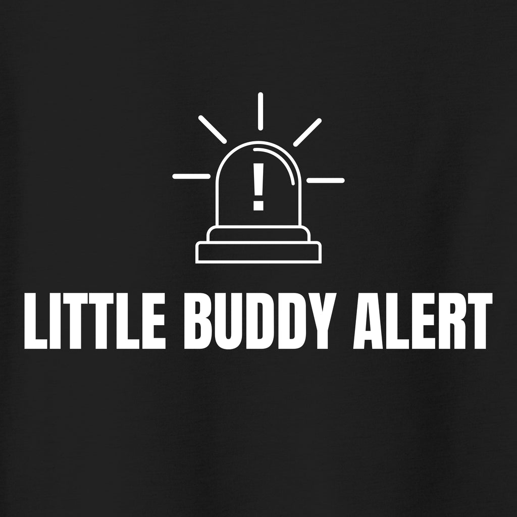 "Little Buddy Alert", Tri-Blend T-Shirt