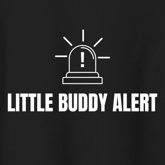 "Little Buddy Alert", Tri-Blend T-Shirt