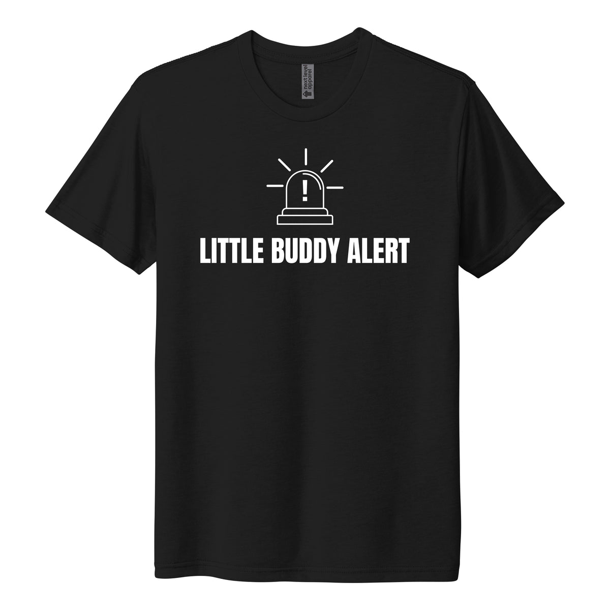 "Little Buddy Alert", Tri-Blend T-Shirt