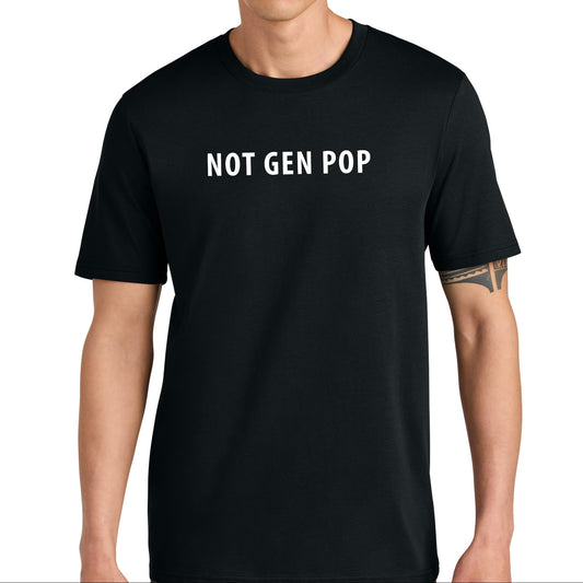 Not Gen Pop, Raised Logo, Premium Unisex Creator 2.0 T-Shirt
