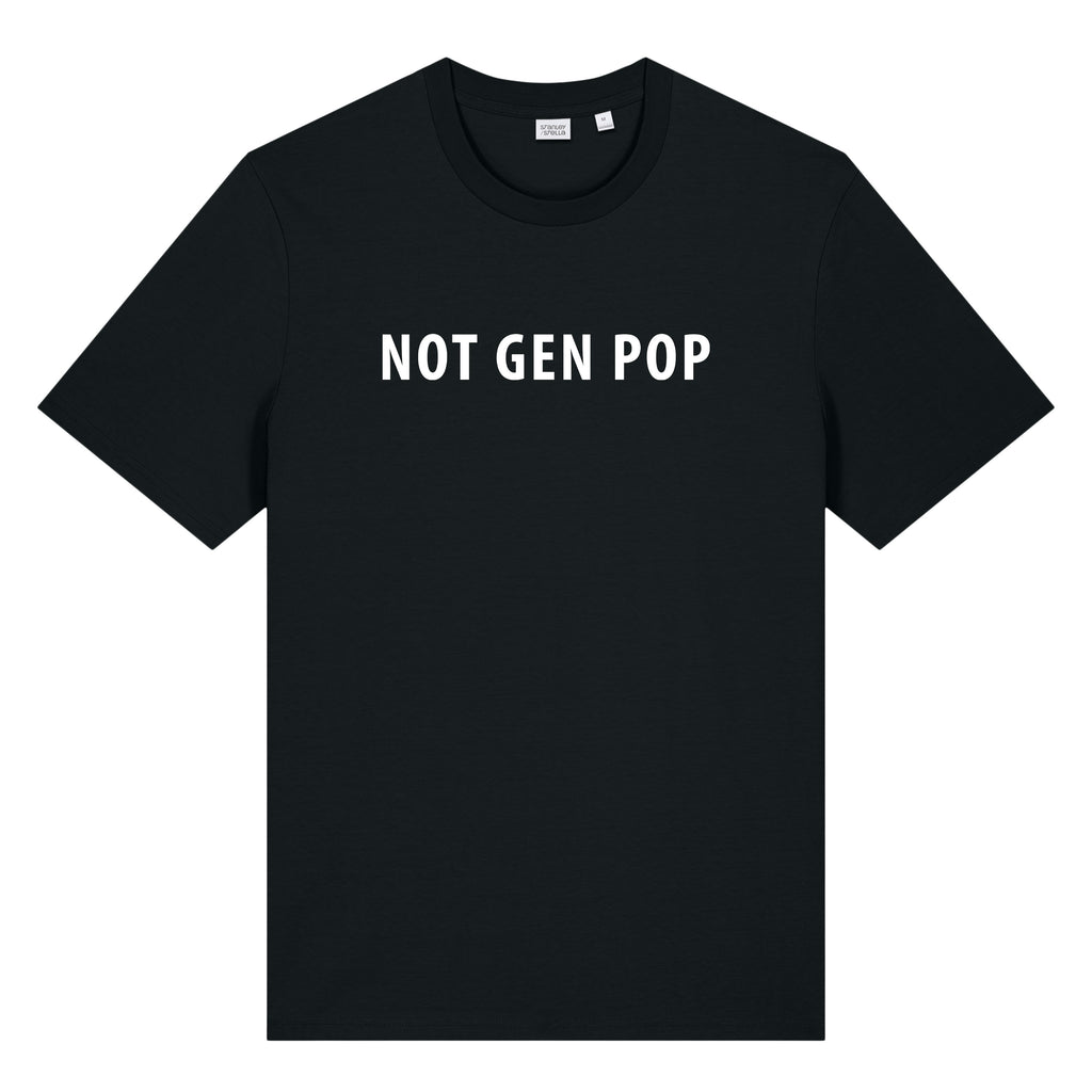 Not Gen Pop, Unisex Creator 2.0 T-Shirt - Black