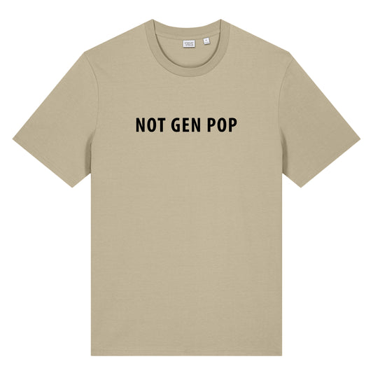 Not Gen Pop, Unisex Creator 2.0 T-Shirt - Desert Dust