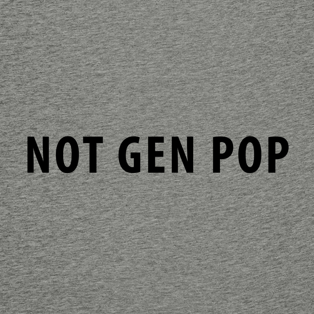 Not Gen Pop, Premium Unisex Creator 2.0 T-Shirt - Gray