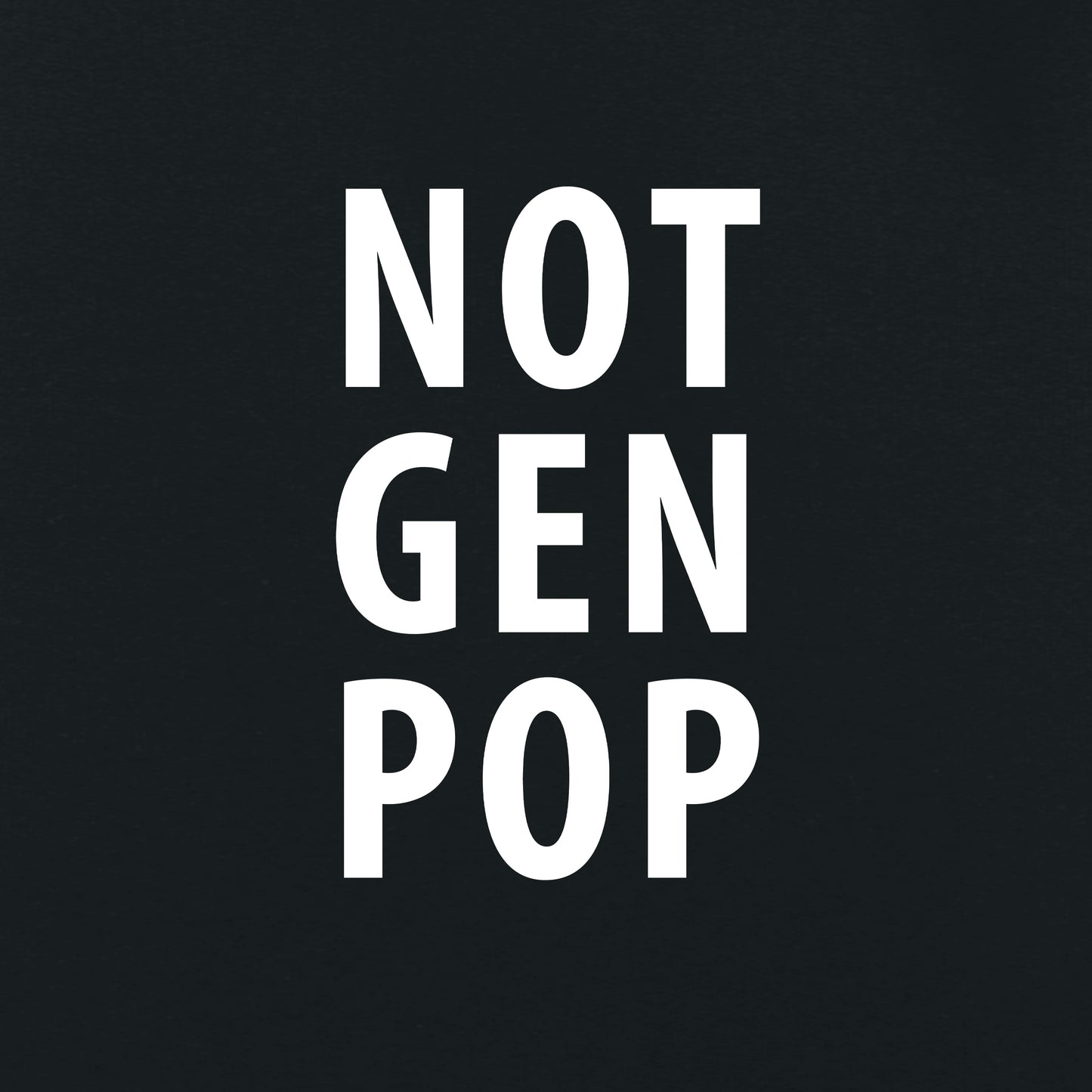 Not Gen Pop, Premium Unisex Flyer Jogger
