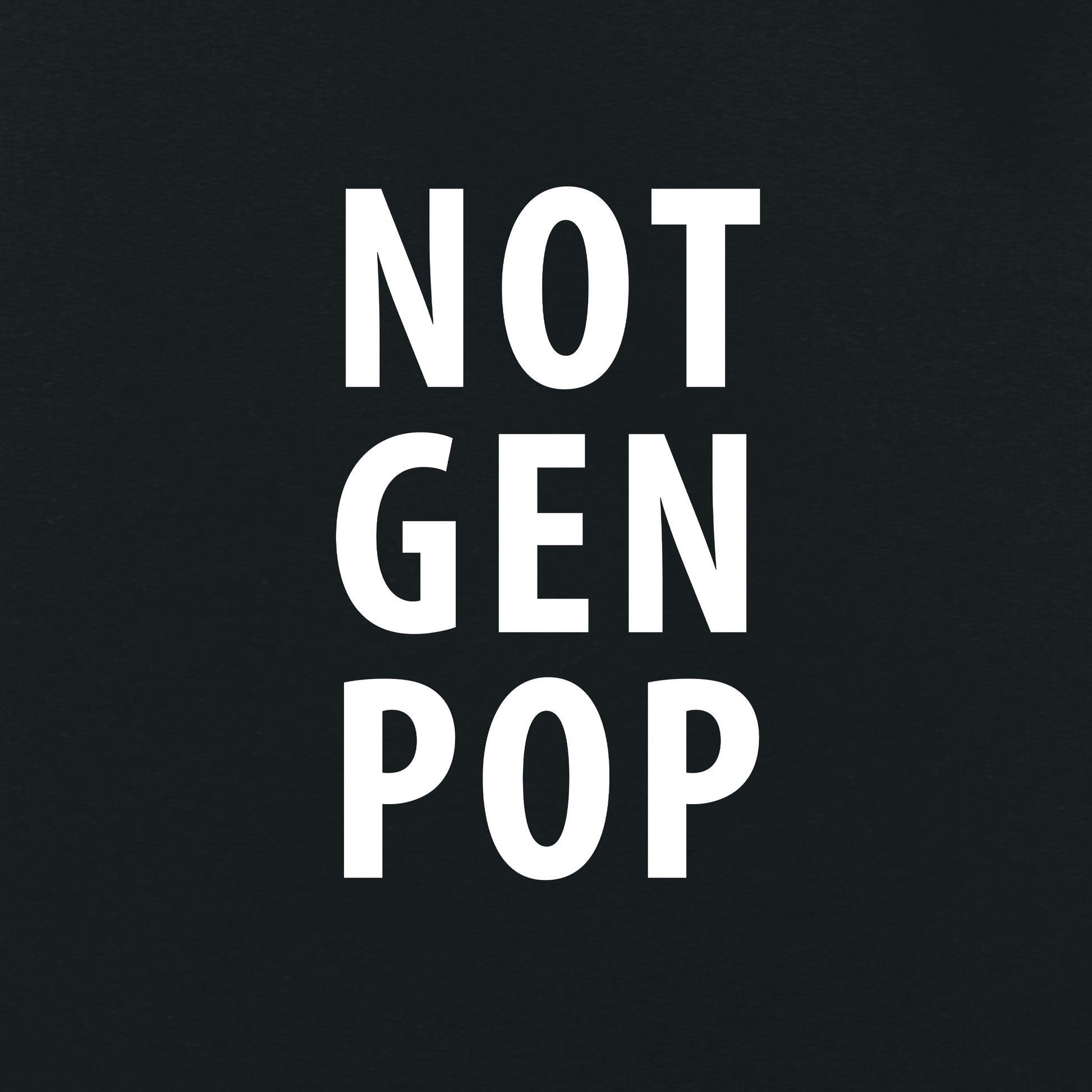 Not Gen Pop, Premium Unisex Flyer Jogger