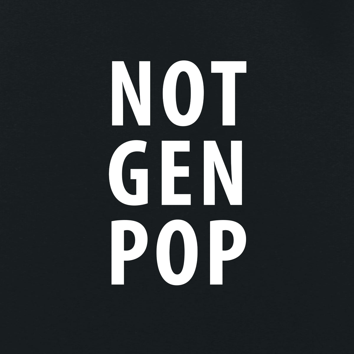 Not Gen Pop, Premium Unisex Flyer Jogger
