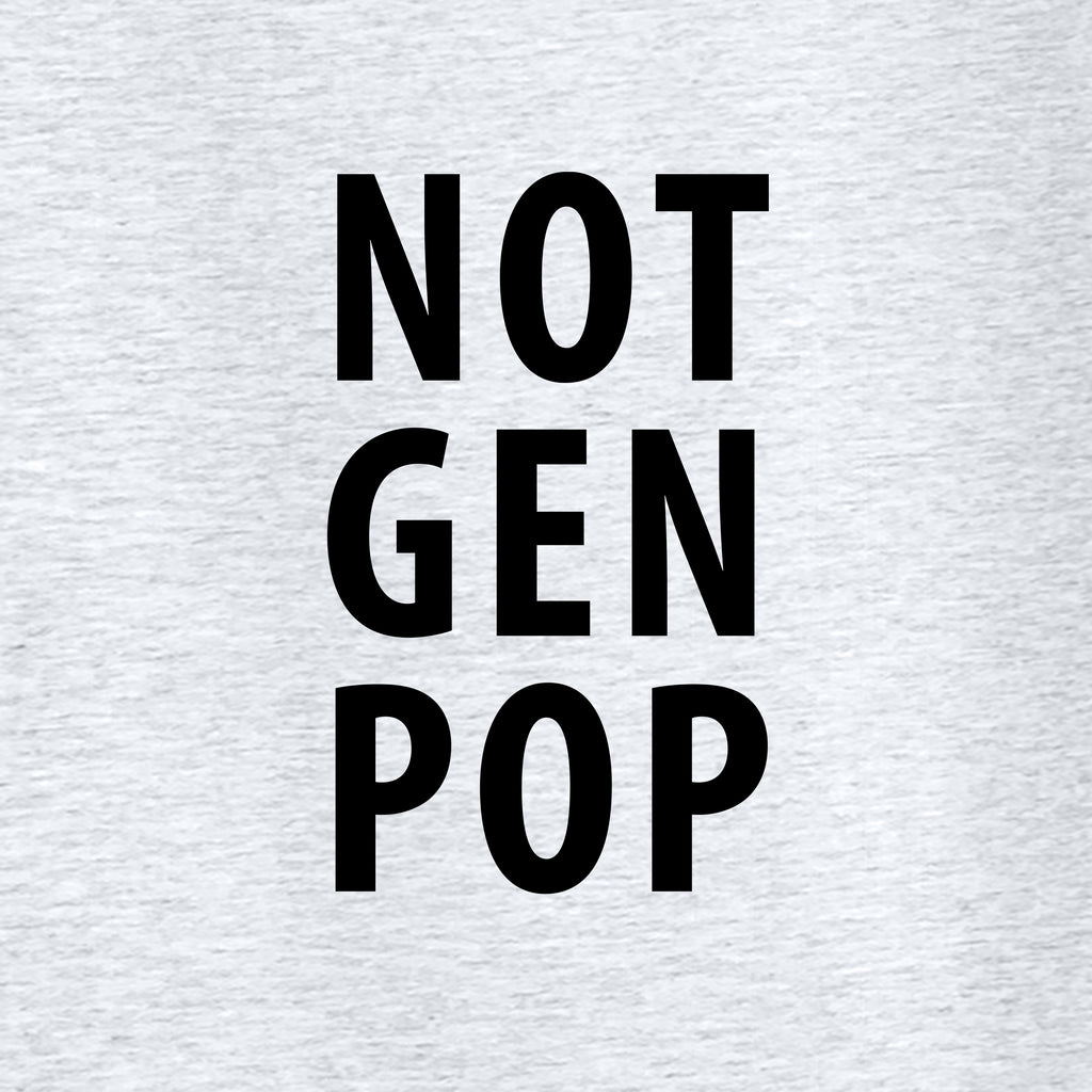 Not Gen Pop, Premium Unisex Flyer Jogger - Heather Grey