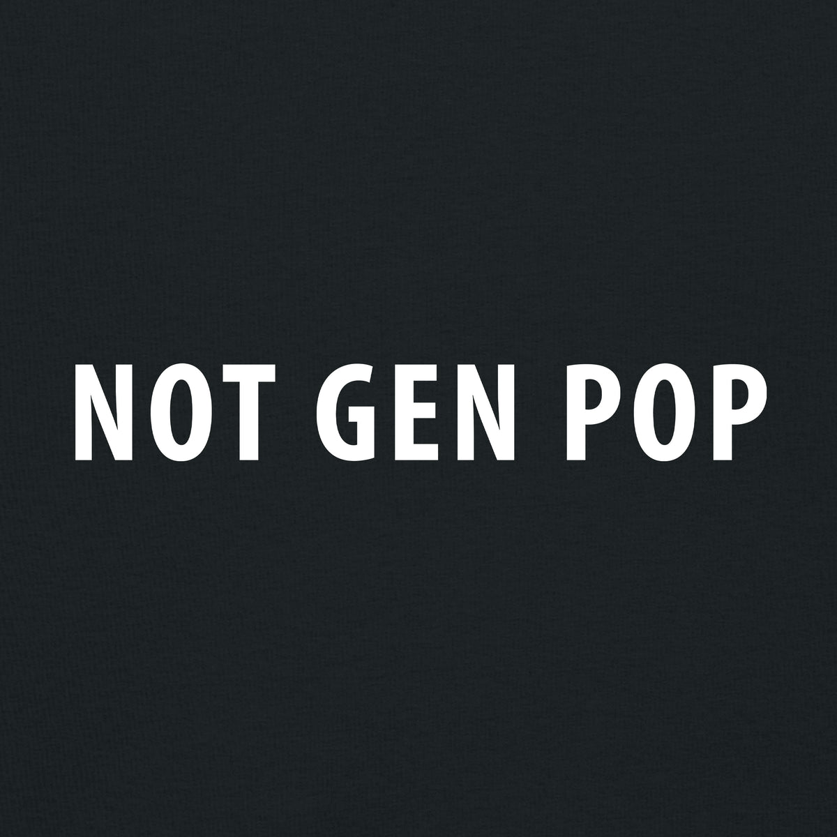 Not Gen Pop, Premium Unisex Drummer 2.0 Hooded Sweatshirt - Black